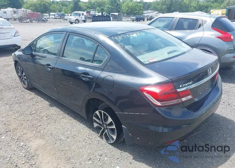 2013 Honda Civic Ex-L z USA, uszkodzony, nr VIN 2HGFB2F94DH539911